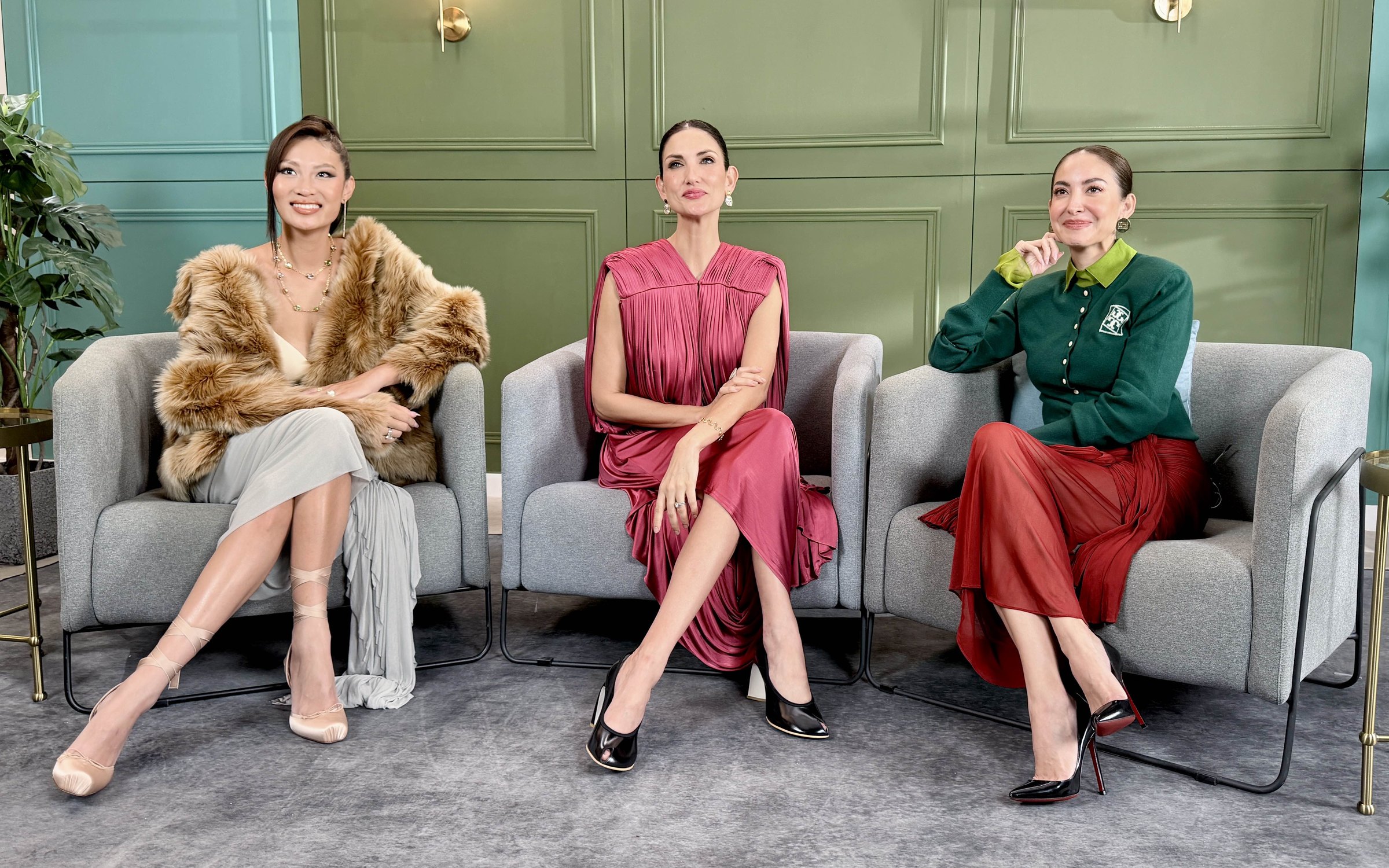 Patricia Gouw, Cindy Bishop and Ase Wang