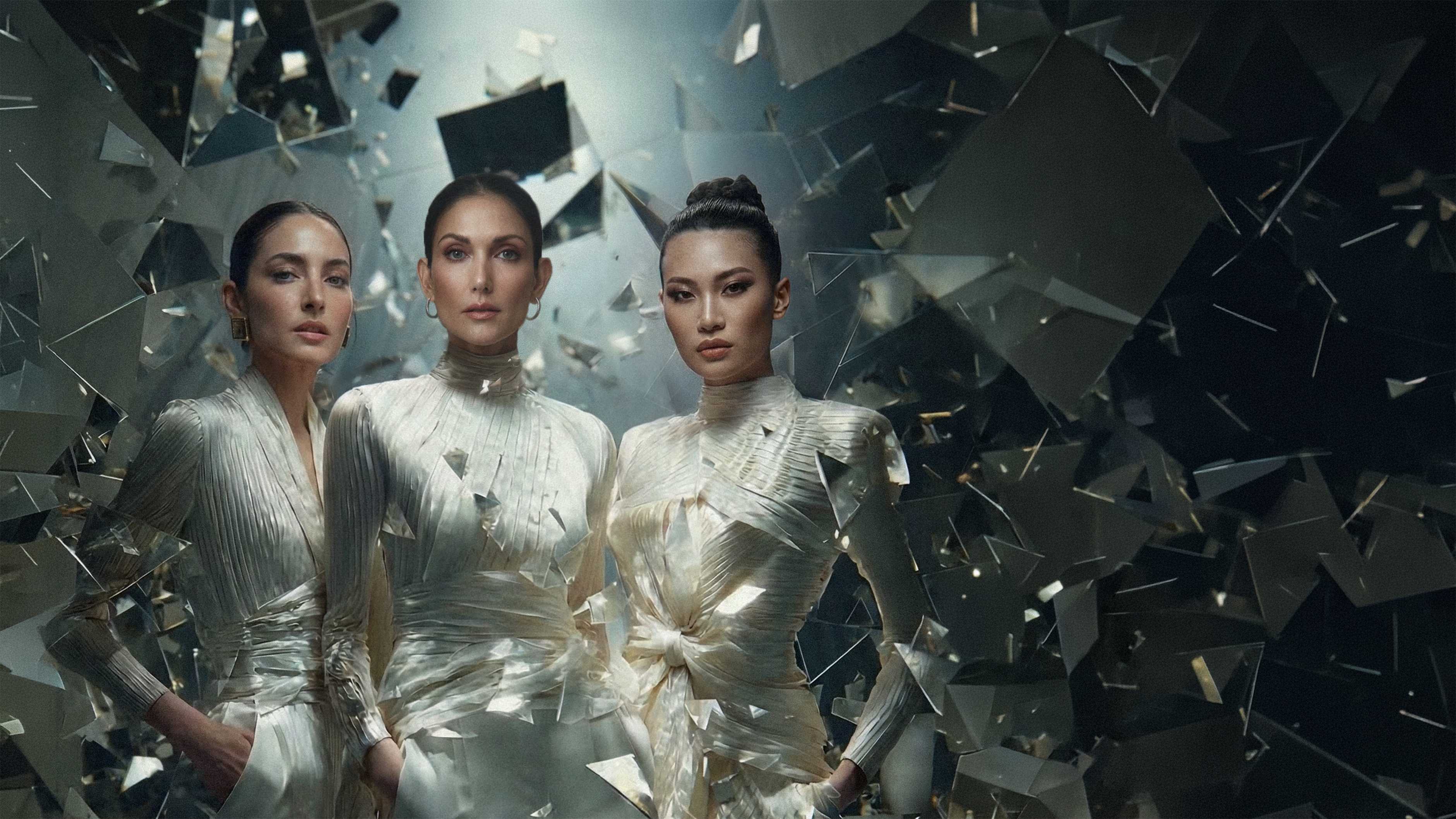 Ase Wang, Cindy Bishop and Patricia Gouw